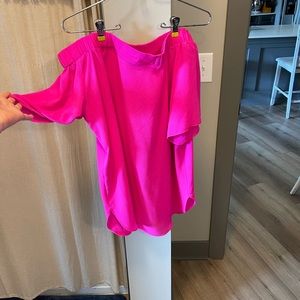 Pink off the shoulder top - Gibson Latimer